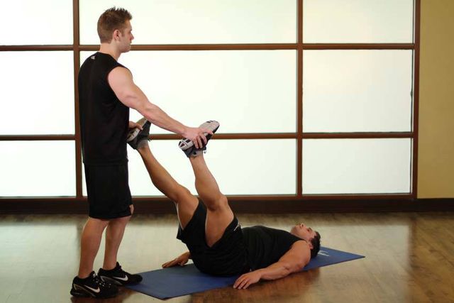 Adductor/Groin: finishing position