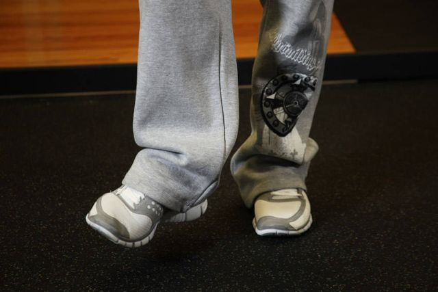 Ankle Circles: finishing position