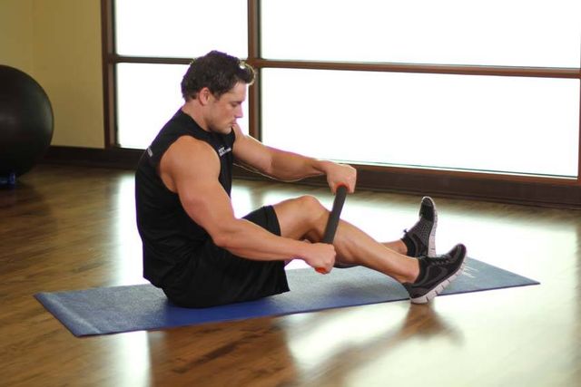Anterior Tibialis-SMR: finishing position