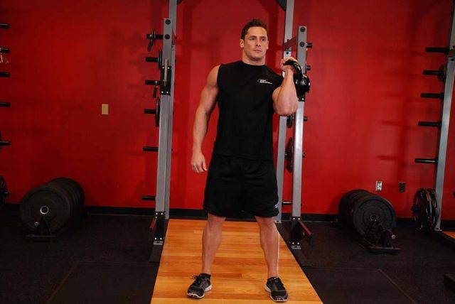 Bent Press: starting position