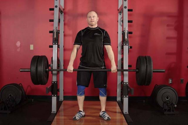 Clean Shrug: starting position