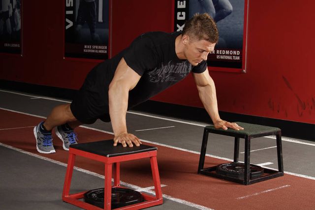 Drop Push: starting position