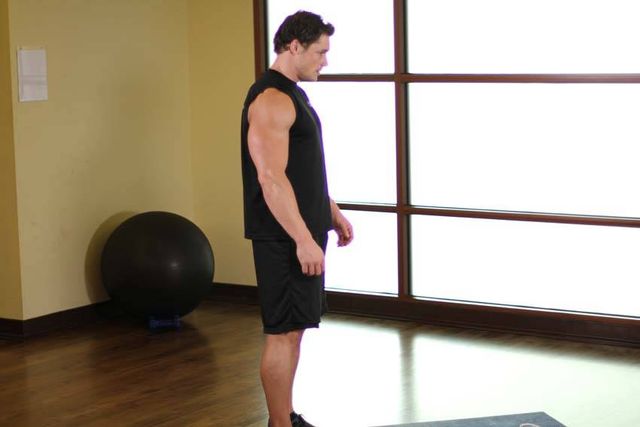 Elbows Back: starting position