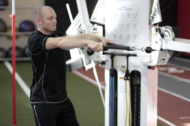 Face Pull: starting position