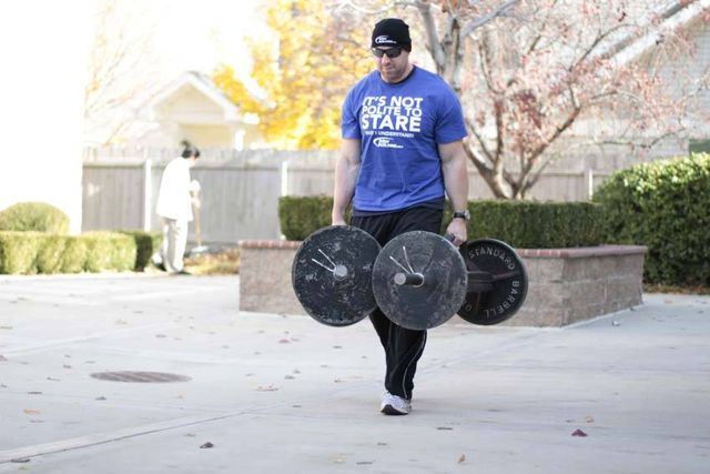 Farmer's Walk: finishing position