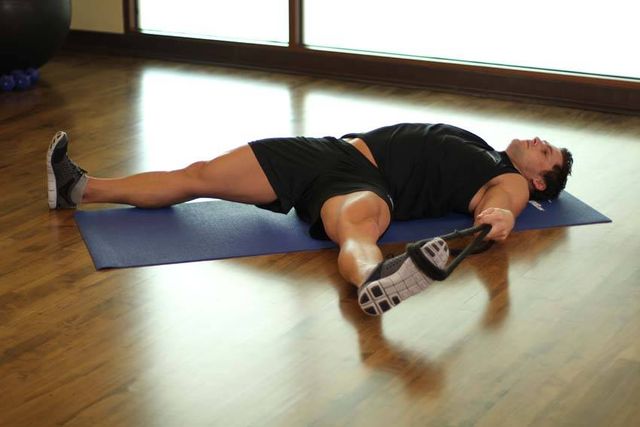 Intermediate Groin Stretch: finishing position