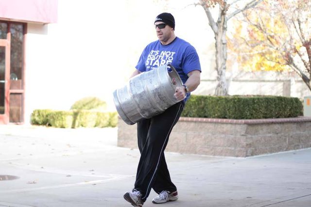 Keg Load: finishing position