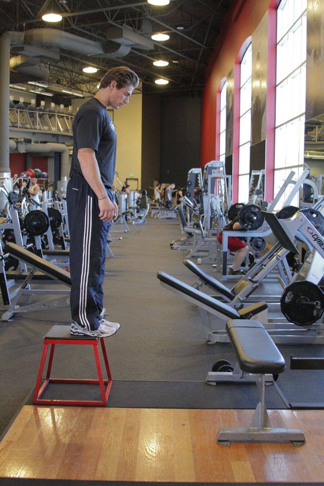 Linear Depth Jump: starting position