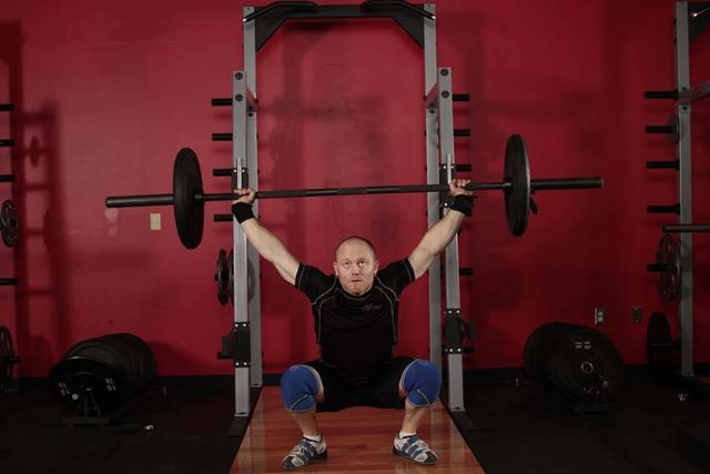 Overhead Squat: finishing position