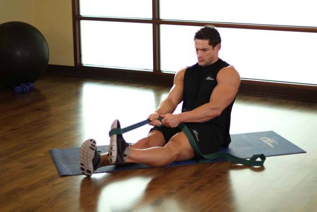 Peroneals Stretch: starting position