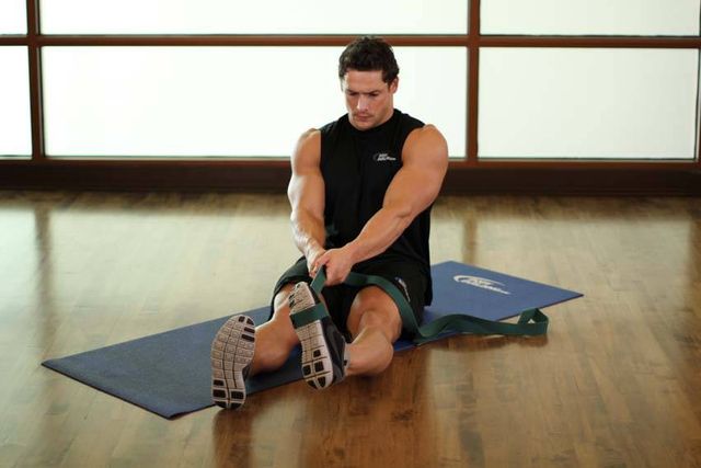 Peroneals Stretch: finishing position