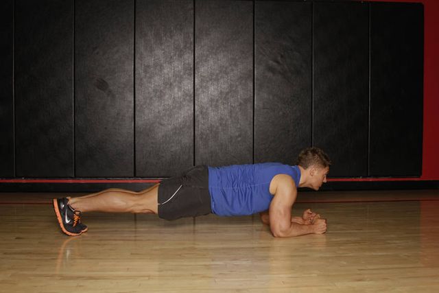 Plank: finishing position
