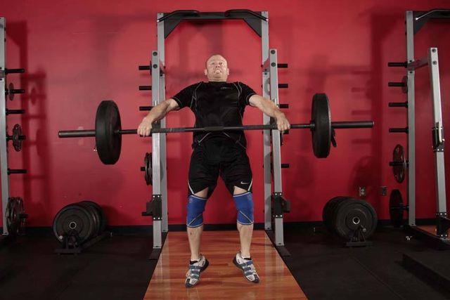 Power Snatch: finishing position