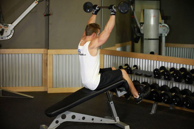 Press Sit-Up: finishing position