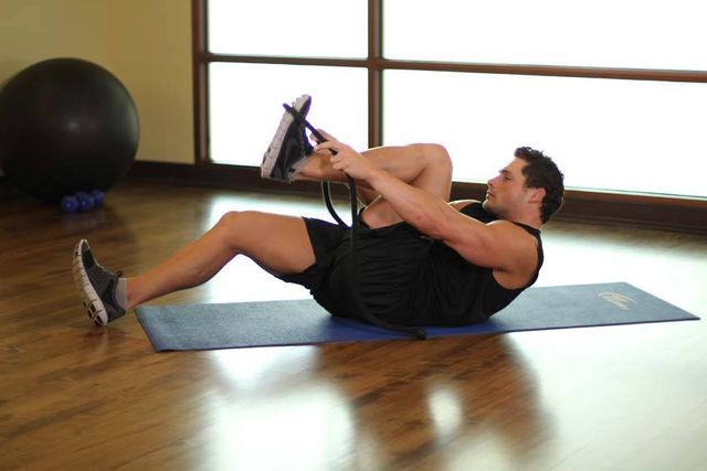 Quad Stretch: starting position