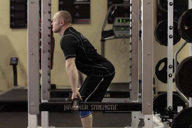 Rack Pulls: starting position