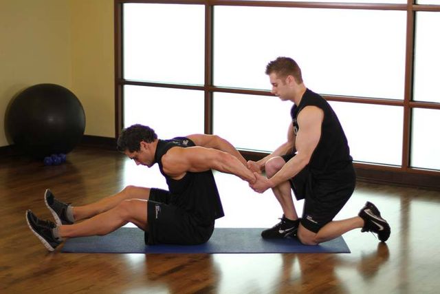 Seated Biceps: starting position