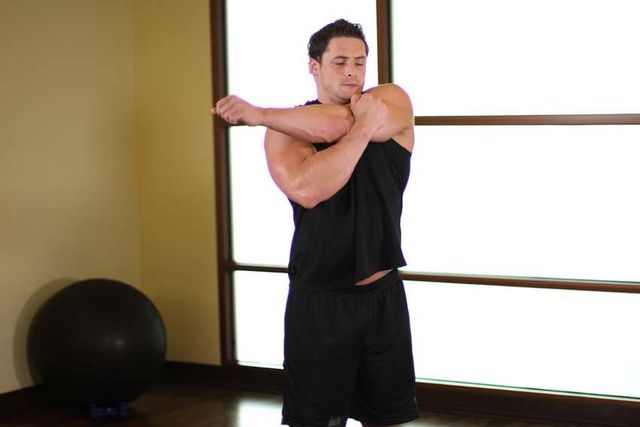 Shoulder Stretch: finishing position