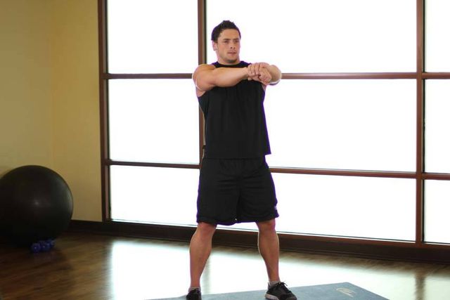 Sit Squats: starting position
