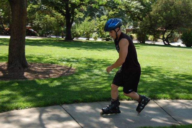 Skating: finishing position