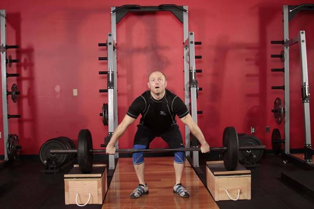 Snatch from Blocks: starting position