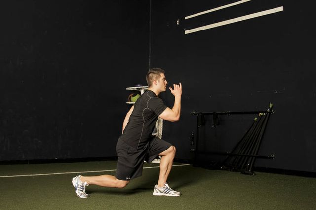 Split Jump: starting position