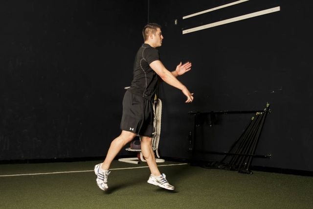 Split Jump: finishing position
