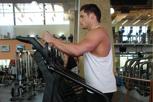 Stairmaster: finishing position
