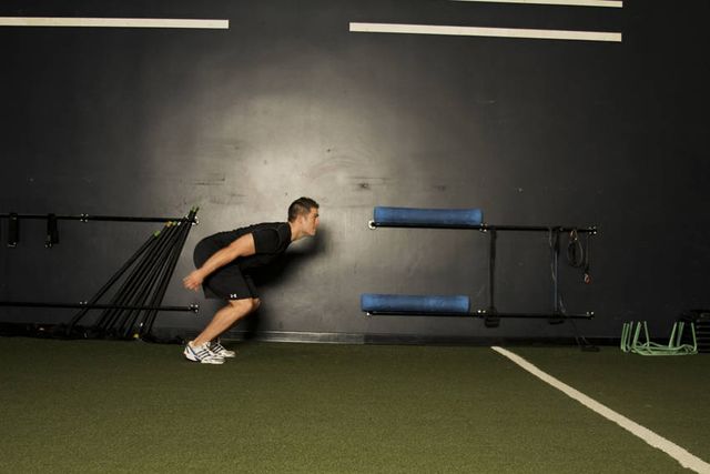 Standing Long Jump: starting position