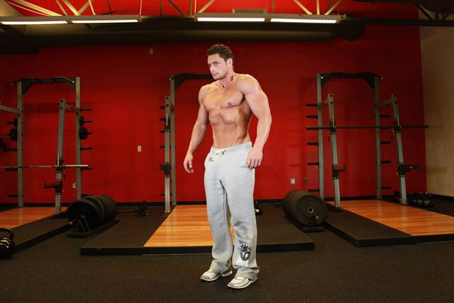 Stomach Vacuum: finishing position