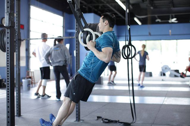 Suspended Row: finishing position