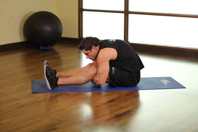 Upper Back-Leg Grab: finishing position