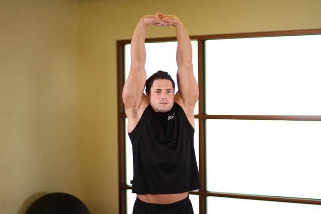 Upward Stretch: finishing position