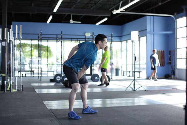 Vertical Swing: starting position
